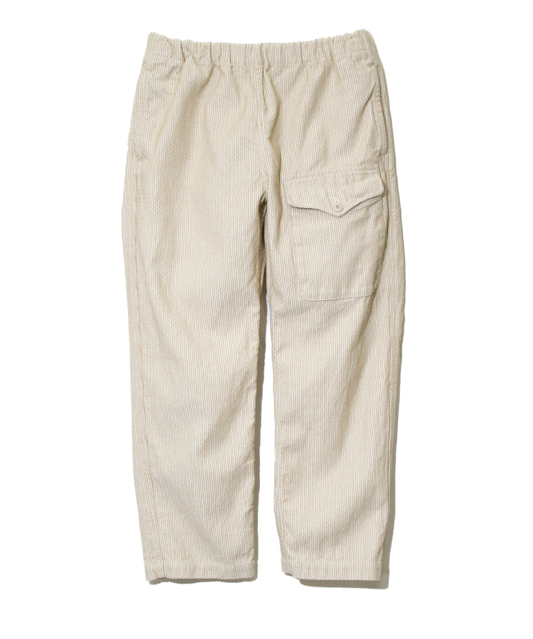 AOZORA刺し子DENIM UNISEXアーミーイージーパンツ (MENS/WOMENS
