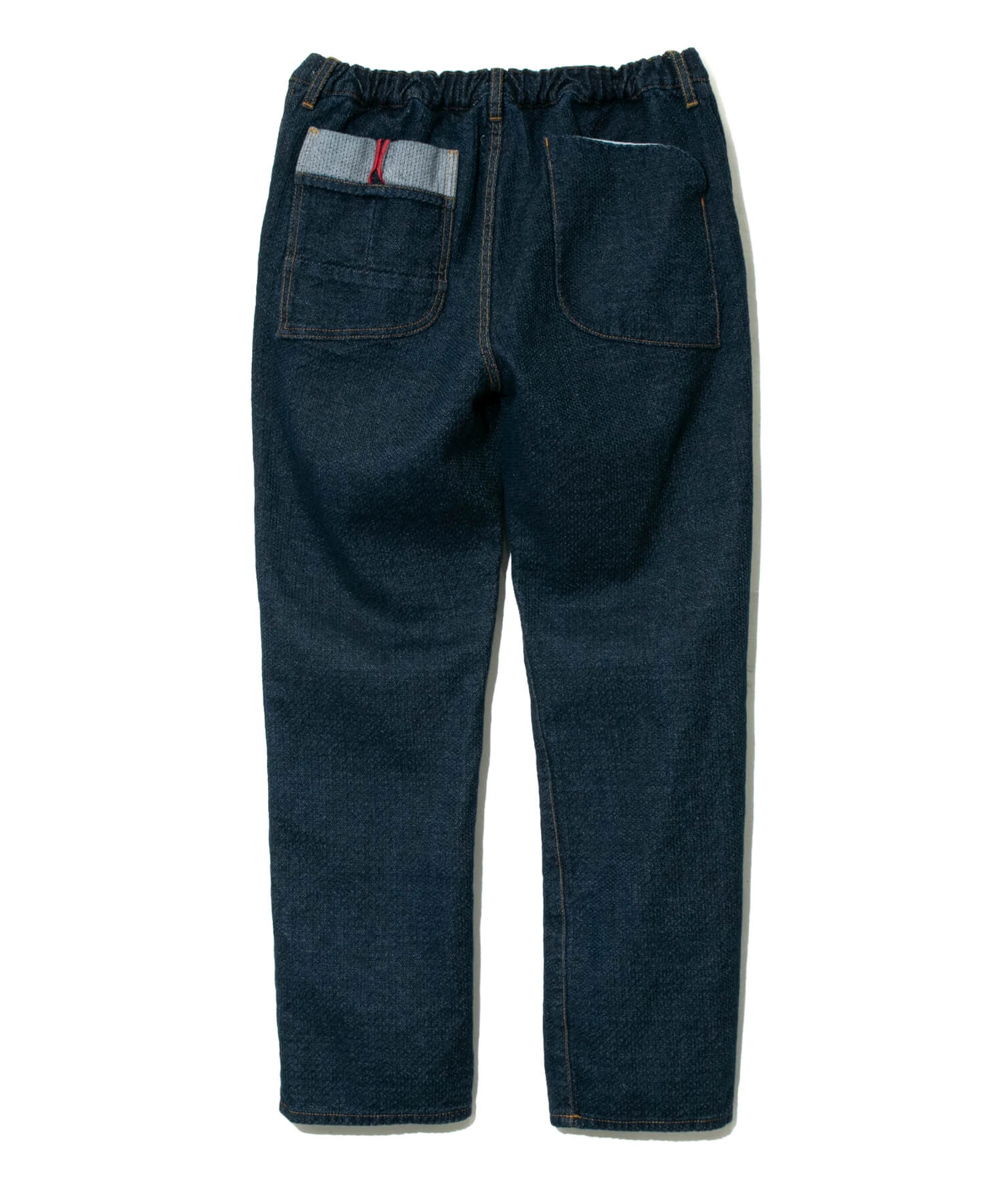 AOZORA 刺し子DENIM UNISEXロールアップパンツ (MENS/WOMENS)｜ファッション通販 SANKO  BAZAAR（サンコーバザール）