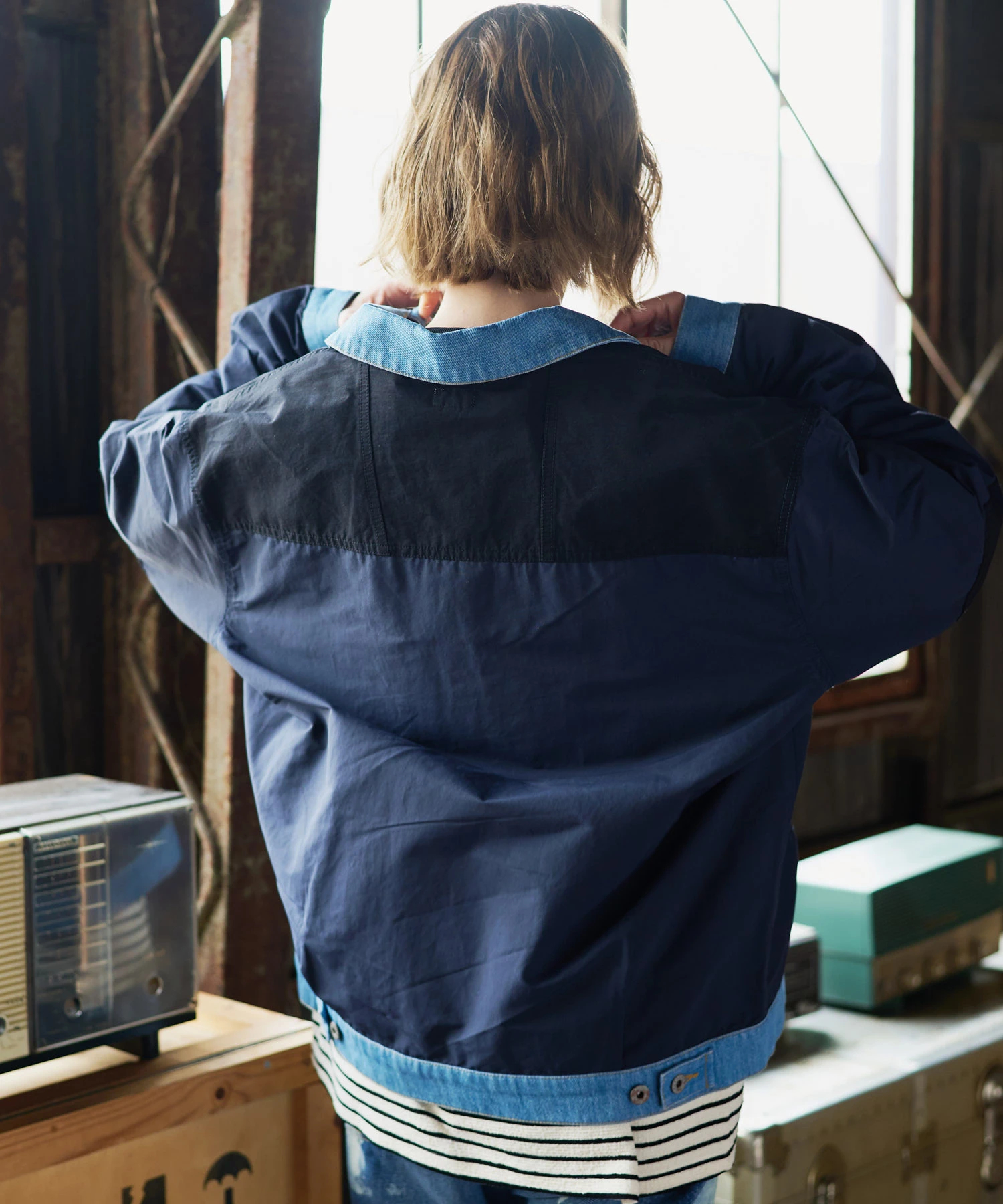 AOZORA N/C×DENIM マウンテントラッカーJK (MENS)｜ファッション