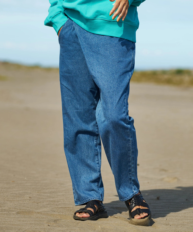 AOZORA BLUE HEAVEN(アオゾラ ブルー ヘヴン) |AOZORA デニムラップイージーパンツ (MENS)