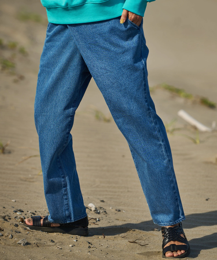 AOZORA BLUE HEAVEN(アオゾラ ブルー ヘヴン) |AOZORA デニムラップイージーパンツ (MENS)