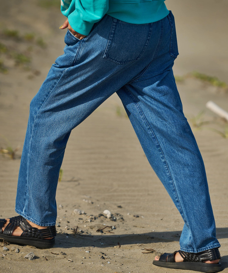 AOZORA BLUE HEAVEN(アオゾラ ブルー ヘヴン) |AOZORA デニムラップイージーパンツ (MENS)