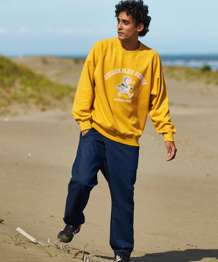 AOZORA BLUE HEAVEN(アオゾラ ブルー ヘヴン) |AOZORA デニムラップイージーパンツ (MENS)