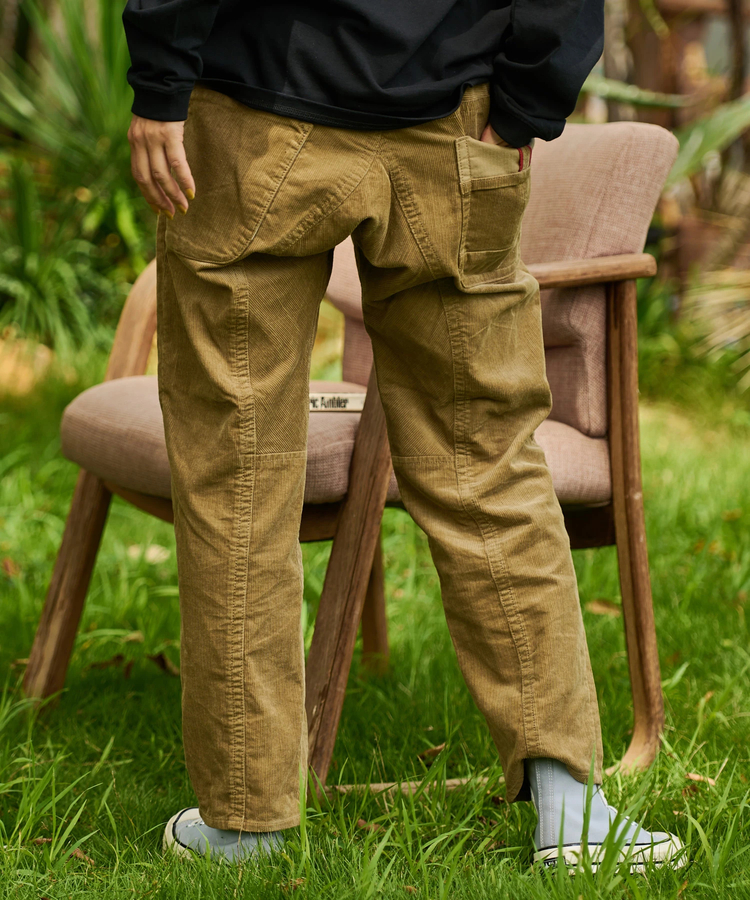 AOZORA BLUE HEAVEN(アオゾラ ブルー ヘヴン) |AOZORAコーデュロイロングガゼットパンツ(MENS)