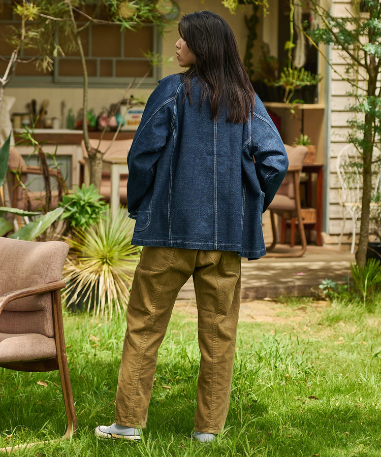 AOZORA BLUE HEAVEN(アオゾラ ブルー ヘヴン) |AOZORAコーデュロイロングガゼットパンツ(MENS)