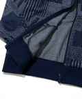 AOZORA BLUE HEAVEN(アオゾラ ブルー ヘヴン) |AOZORA 刺し子カットJQトラックジャケット (MENS)