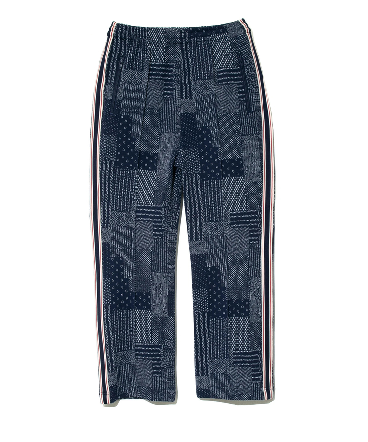 AOZORA BLUE HEAVEN(アオゾラ ブルー ヘヴン) |AOZORA刺し子カットJQトラックパンツ(MENS)