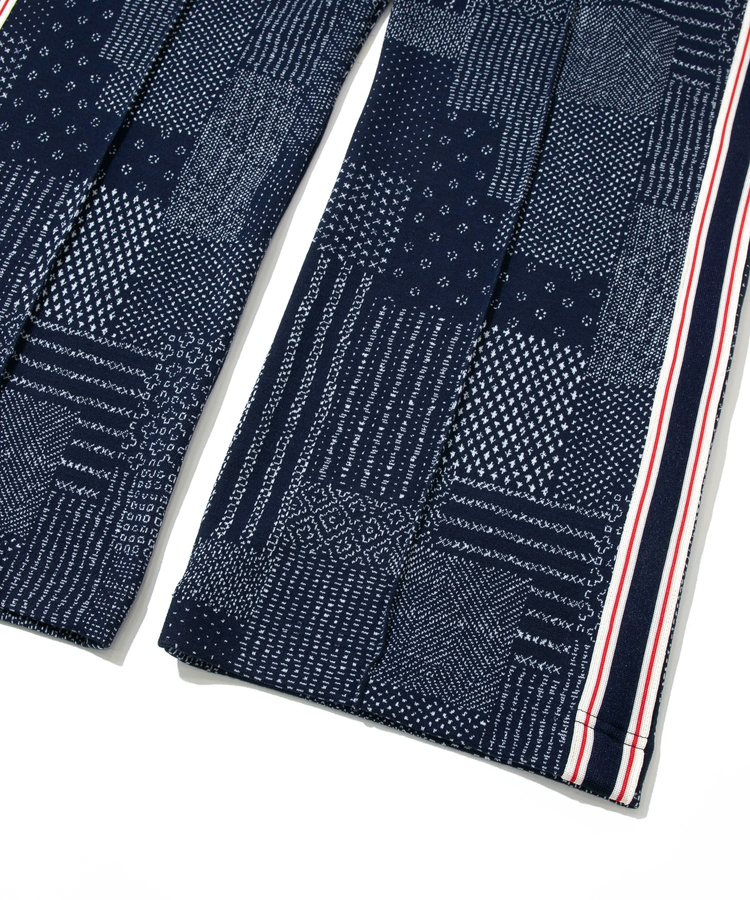 AOZORA BLUE HEAVEN(アオゾラ ブルー ヘヴン) |AOZORA刺し子カットJQトラックパンツ(MENS)