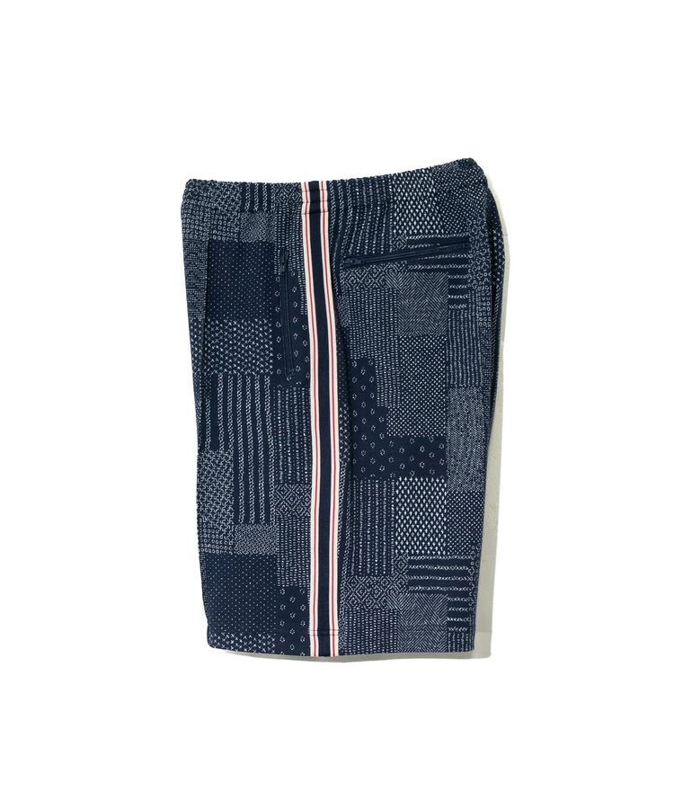 AOZORA BLUE HEAVEN(アオゾラ ブルー ヘヴン) |AOZORA刺し子カットJQトラックショーツ(MENS)