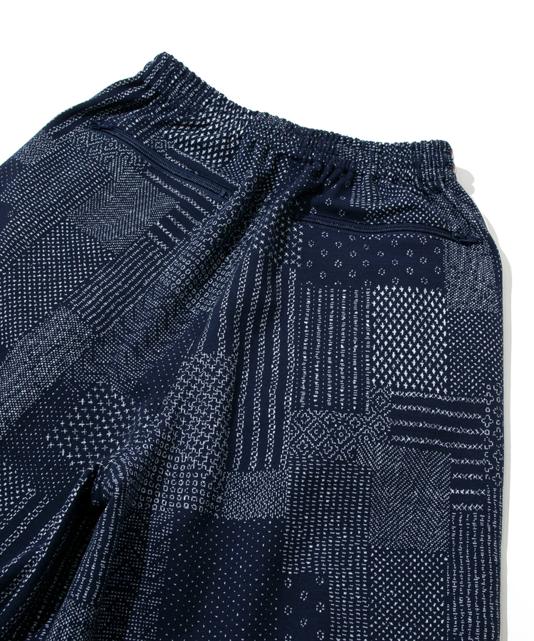 AOZORA BLUE HEAVEN(アオゾラ ブルー ヘヴン) |AOZORA刺し子カットJQトラックショーツ(MENS)