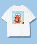 AOZORA BLUE HEAVEN(アオゾラ ブルー ヘヴン) |AOZORA ポケTシャツ 温泉同好会会長 (MENS)