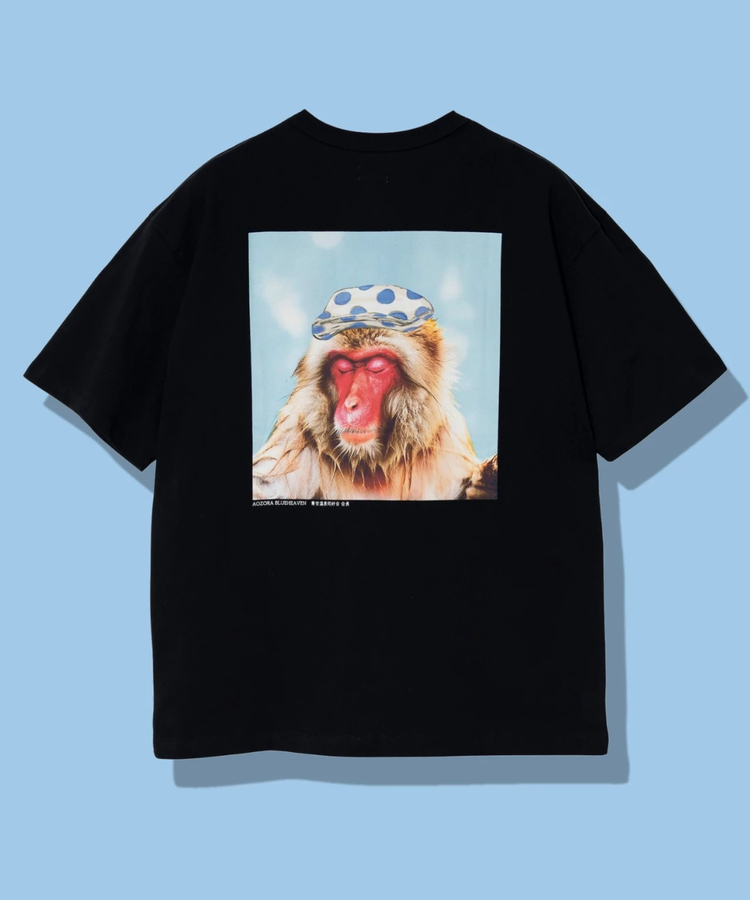 AOZORA BLUE HEAVEN(アオゾラ ブルー ヘヴン) |AOZORA ポケTシャツ 温泉同好会会長 (MENS)