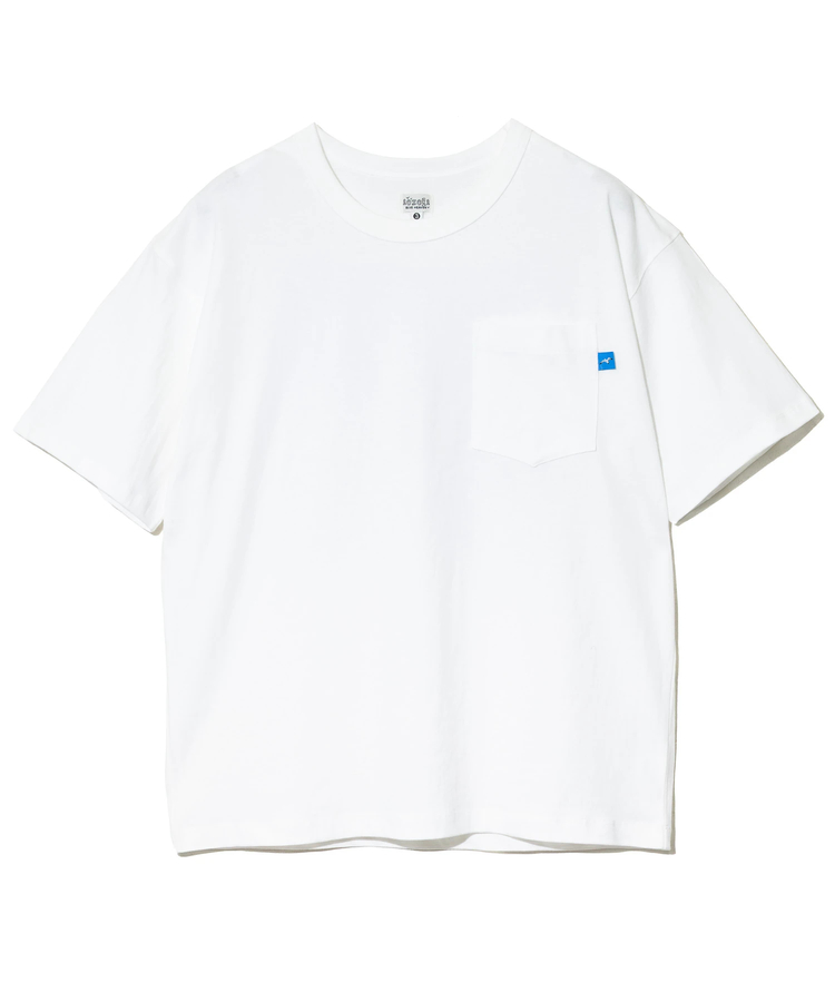 AOZORA BLUE HEAVEN(アオゾラ ブルー ヘヴン) |AOZORA ポケTシャツ 温泉同好会会長 (MENS)
