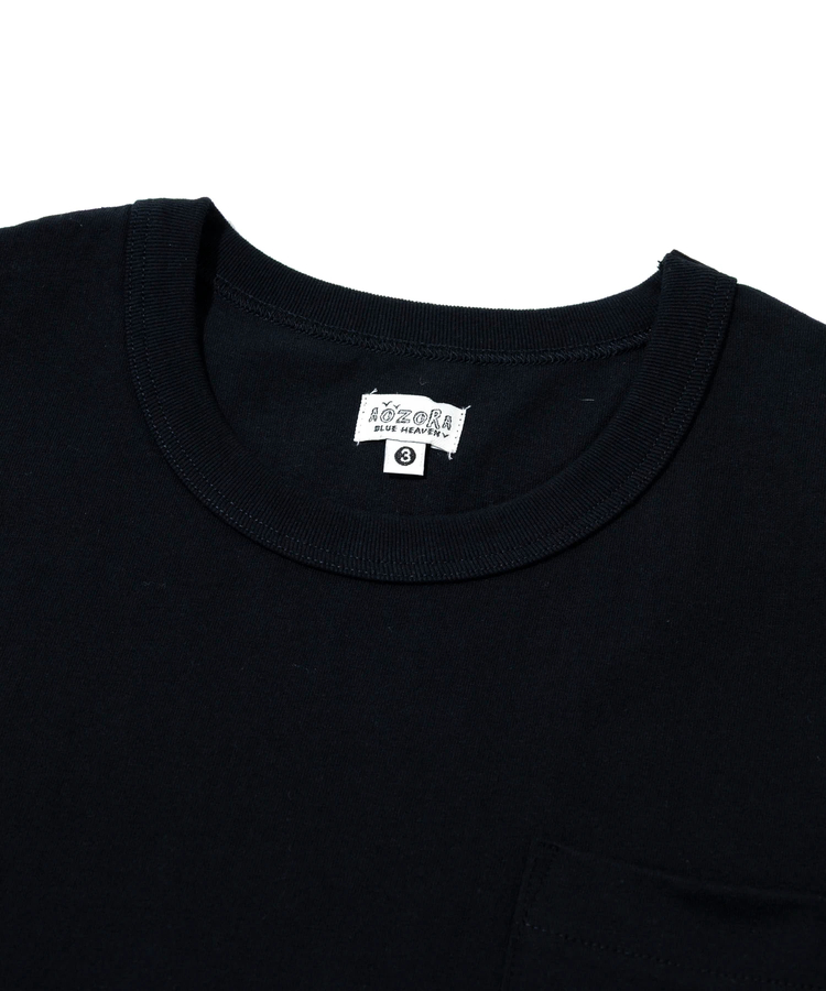 AOZORA BLUE HEAVEN(アオゾラ ブルー ヘヴン) |AOZORA ポケTシャツ 温泉同好会会長 (MENS)