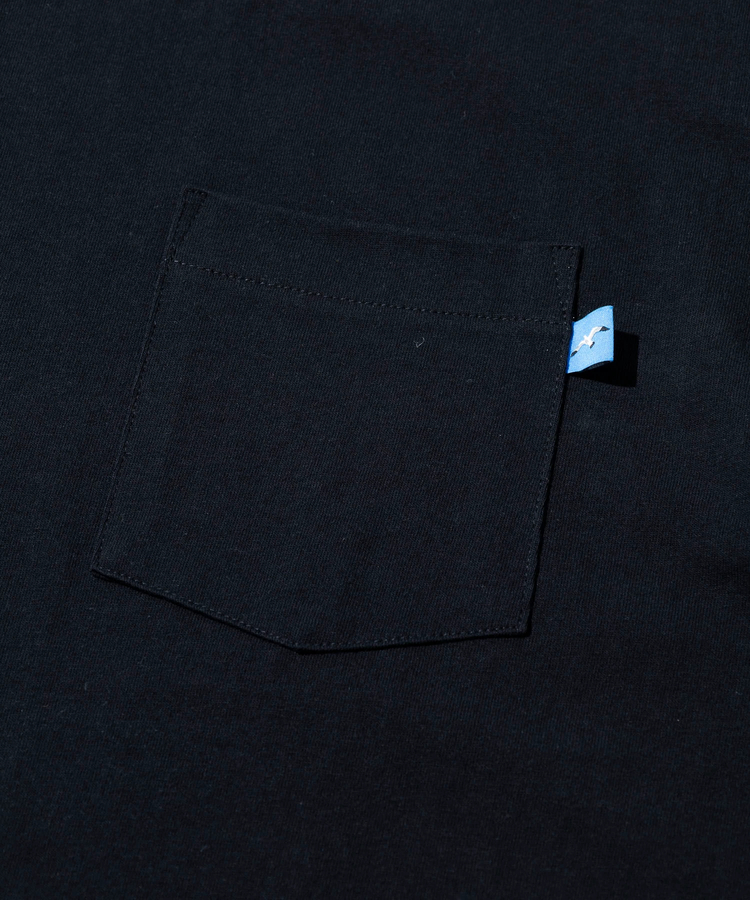 AOZORA BLUE HEAVEN(アオゾラ ブルー ヘヴン) |AOZORA ポケTシャツ 温泉同好会会長 (MENS)