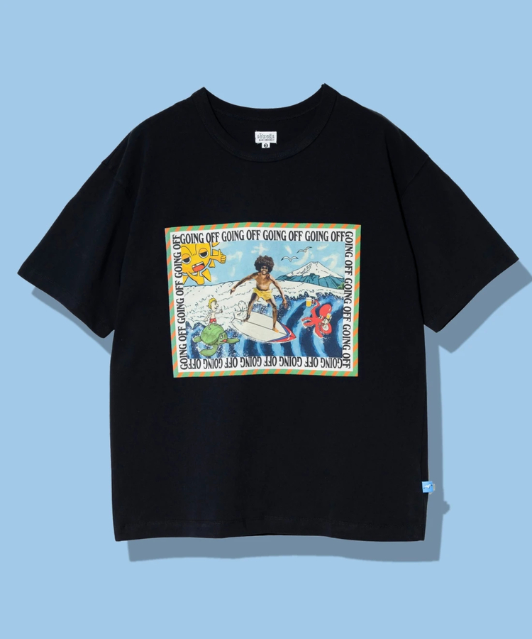 AOZORA BLUE HEAVEN(アオゾラ ブルー ヘヴン) |AOZORA 波ノリノリTシャツ (MENS)