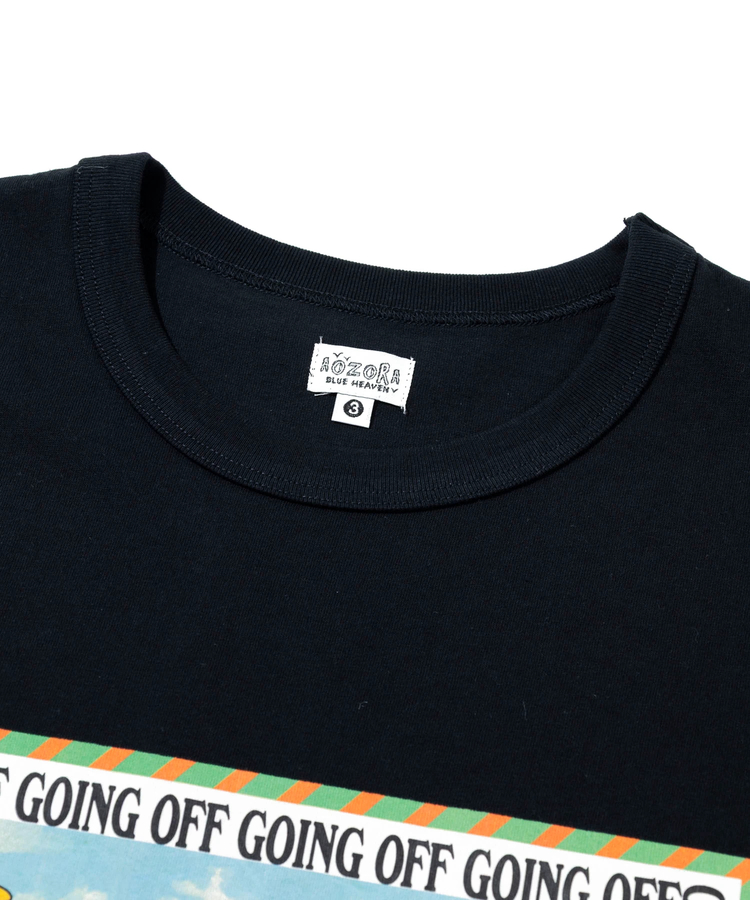 AOZORA BLUE HEAVEN(アオゾラ ブルー ヘヴン) |AOZORA 波ノリノリTシャツ (MENS)