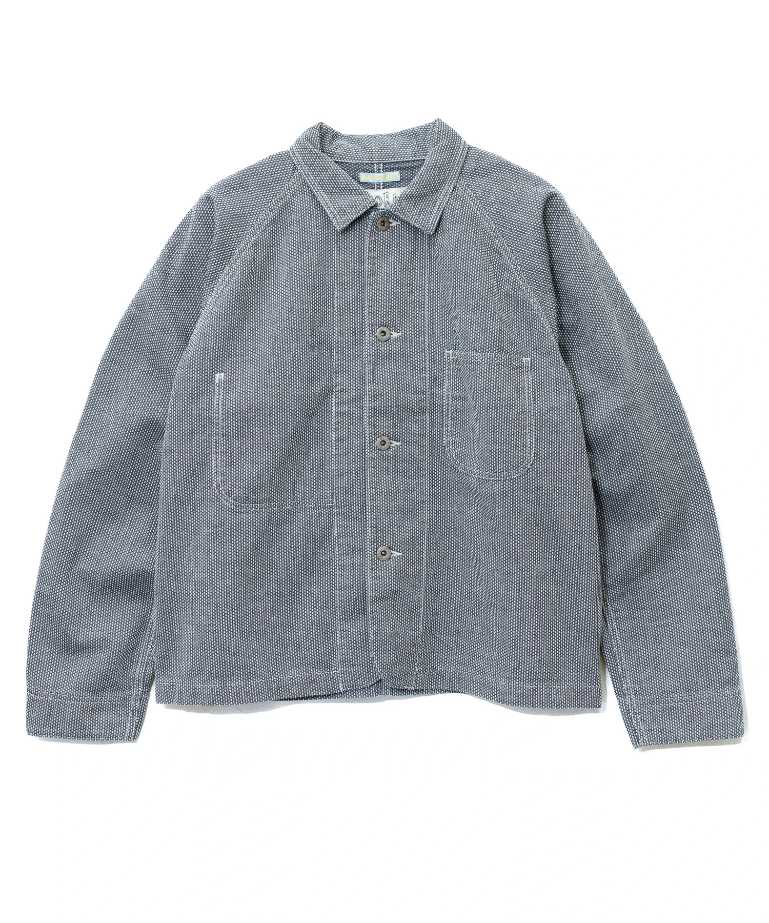 刺し子シャンブレーショートカバーオール(MENS)｜ファッション通販