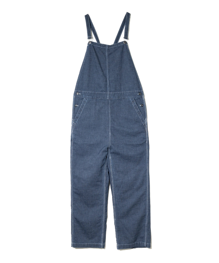 AOZORA刺し子シャンブレーサロペット(WOMENS)｜ファッション通販