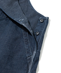 AOZORA BLUE HEAVEN(アオゾラ ブルー ヘヴン) |AOZORA刺し子シャンブレーサロペット(WOMENS)