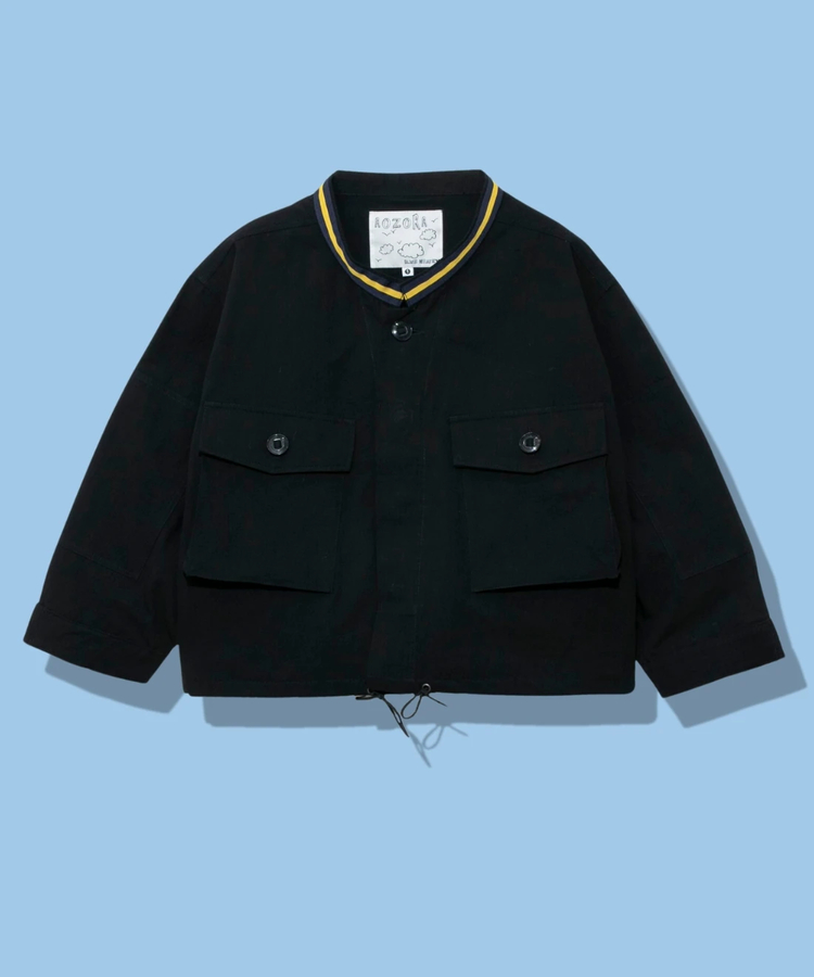 AOZORA BLUE HEAVEN(アオゾラ ブルー ヘヴン) |AOZORA 綿リップライン入りアーミーJK (MENS/WOMENS)