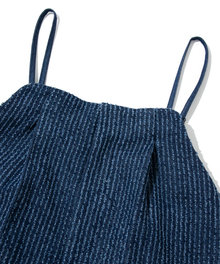 AOZORA BLUE HEAVEN(アオゾラ ブルー ヘヴン) |AOZORA JQDENIMキャミオーバーオール (WOMENS)