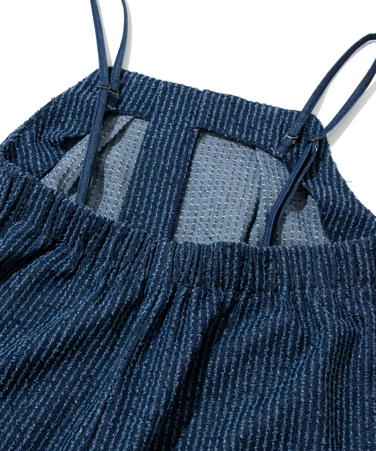 AOZORA BLUE HEAVEN(アオゾラ ブルー ヘヴン) |AOZORA JQDENIMキャミオーバーオール (WOMENS)