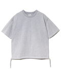 AOZORA BLUE HEAVEN(アオゾラ ブルー ヘヴン) |AOZORA 度詰め天竺+製品染めパウダーブリーチTシャツ (MENS)