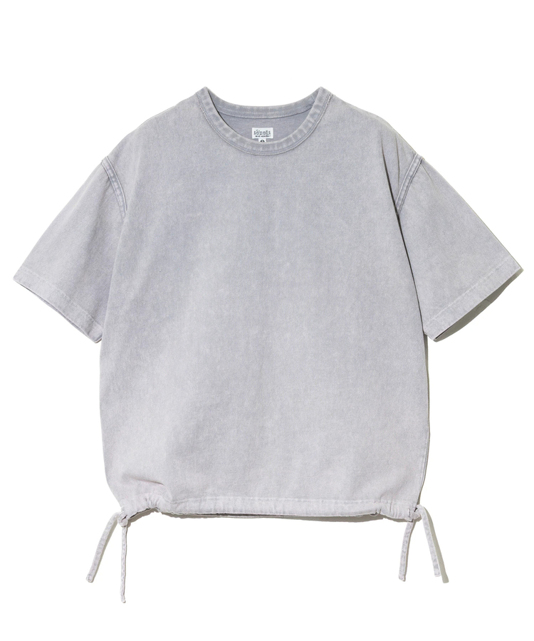 AOZORA BLUE HEAVEN(アオゾラ ブルー ヘヴン) |AOZORA 度詰め天竺+製品染めパウダーブリーチTシャツ (MENS)