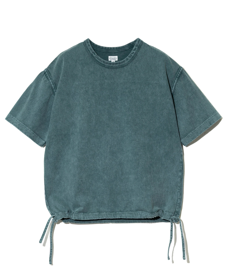 AOZORA BLUE HEAVEN(アオゾラ ブルー ヘヴン) |AOZORA 度詰め天竺+製品染めパウダーブリーチTシャツ (MENS)