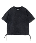 AOZORA BLUE HEAVEN(アオゾラ ブルー ヘヴン) |AOZORA 度詰め天竺+製品染めパウダーブリーチTシャツ (MENS)