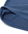 AOZORA BLUE HEAVEN(アオゾラ ブルー ヘヴン) |AOZORAボーダー+製品染めストーンウォッシュレイヤードロンT(MENS)