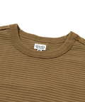 AOZORA BLUE HEAVEN(アオゾラ ブルー ヘヴン) |AOZORA ボーダー+製品染めストーンウォッシュTシャツ (MENS)