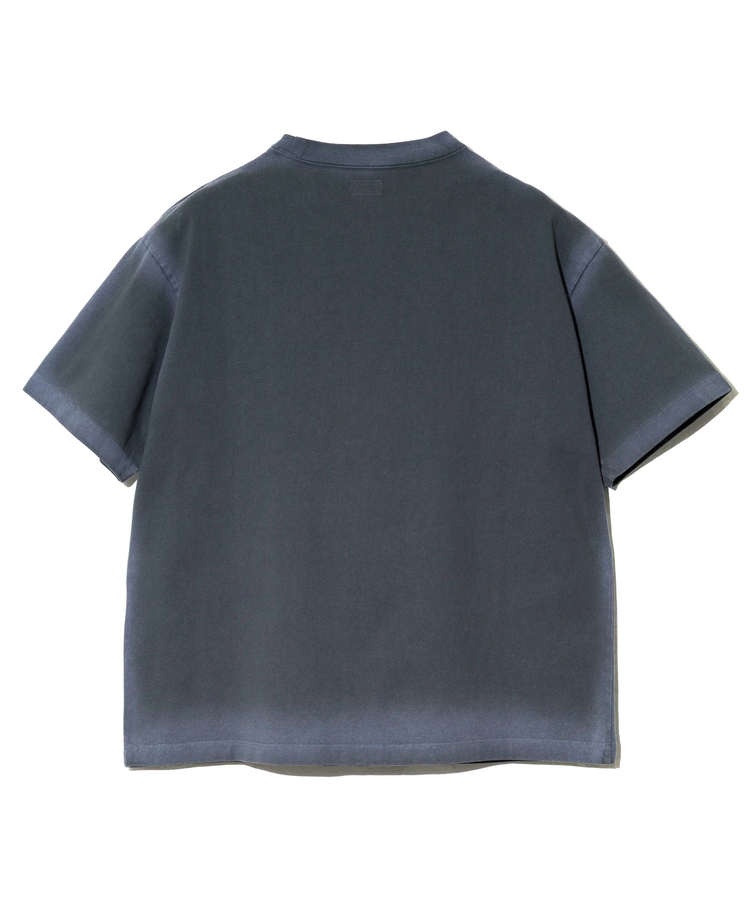 AOZORA BLUE HEAVEN(アオゾラ ブルー ヘヴン) |AOZORA 度詰め天竺スプレー加工Tシャツ (MENS)