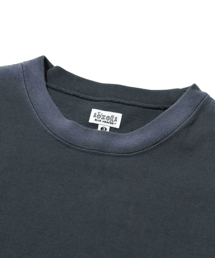 AOZORA BLUE HEAVEN(アオゾラ ブルー ヘヴン) |AOZORA 度詰め天竺スプレー加工Tシャツ (MENS)