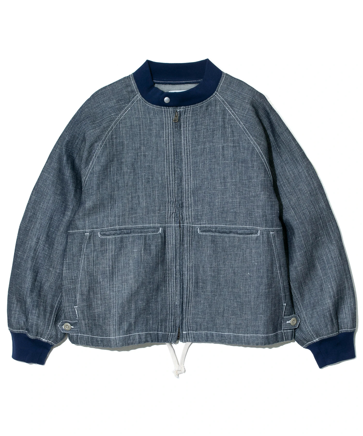 AOZORA BLUE HEAVEN(アオゾラ ブルー ヘヴン) |AOZORA LINEN/COTTON DENIM SURF ジャケット(MENS)
