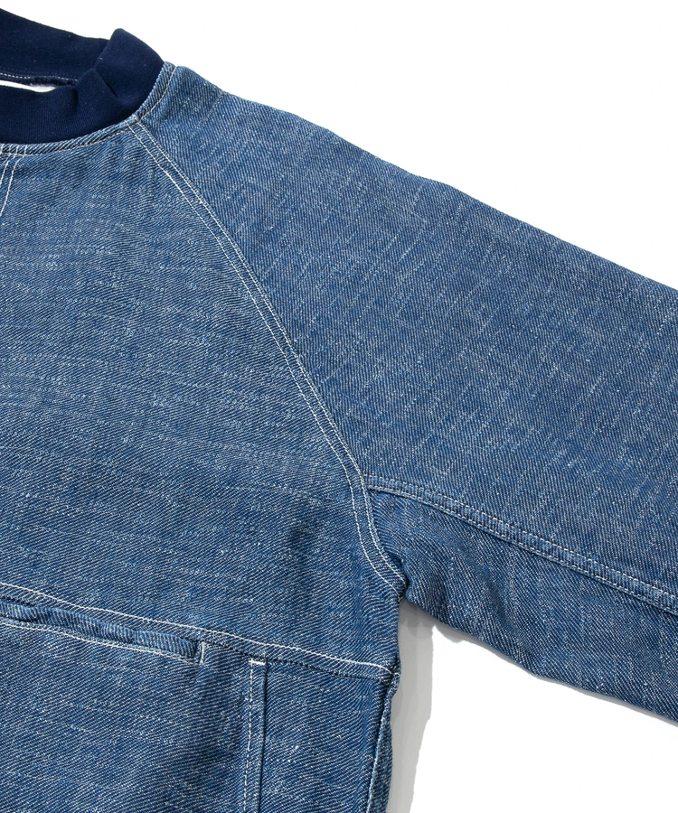 AOZORA BLUE HEAVEN(アオゾラ ブルー ヘヴン) |AOZORA LINEN/COTTON DENIM SURF ジャケット(MENS)