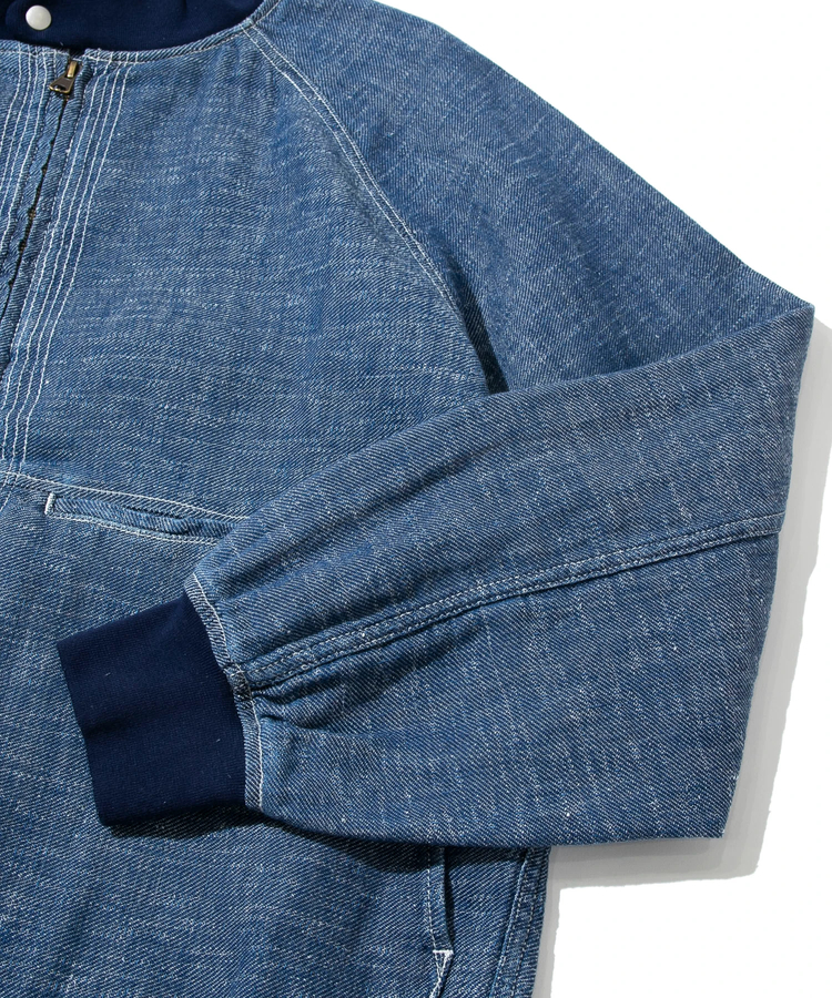 AOZORA BLUE HEAVEN(アオゾラ ブルー ヘヴン) |AOZORA LINEN/COTTON DENIM SURF ジャケット(MENS)