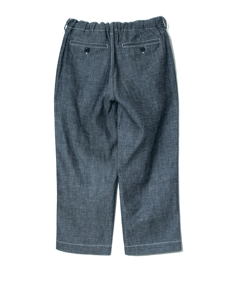 AOZORA BLUE HEAVEN(アオゾラ ブルー ヘヴン) |AOZORA LINEN/COTTN DENIMトラウザーパンツ(MENS)