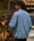 AOZORA BLUE HEAVEN(アオゾラ ブルー ヘヴン) |AOZORA DENIM･ヒッコリーコーチシャツ (MENS/WOMENS)