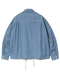 AOZORA BLUE HEAVEN(アオゾラ ブルー ヘヴン) |AOZORA DENIM･ヒッコリーコーチシャツ (MENS/WOMENS)