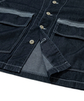 AOZORA BLUE HEAVEN(アオゾラ ブルー ヘヴン) |AOZORA DENIMヒッコリーSSゲームシャツ(MENS)