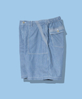 AOZORA BLUE HEAVEN(アオゾラ ブルー ヘヴン) |AOZORA DENIM･ヒッコリーワイドベーカーショーツ(MENS)