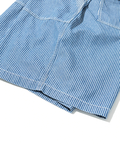 AOZORA BLUE HEAVEN(アオゾラ ブルー ヘヴン) |AOZORA DENIM･ヒッコリーワイドベーカーショーツ(MENS)