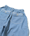 AOZORA BLUE HEAVEN(アオゾラ ブルー ヘヴン) |AOZORA DENIM･ヒッコリーワイドベーカーショーツ(MENS)