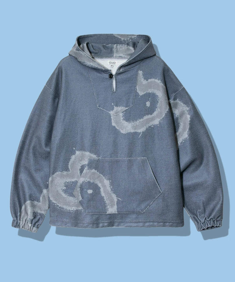 AOZORA BLUE HEAVEN(アオゾラ ブルー ヘヴン) |AOZORA ミニ裏毛メキシカンパーカ (MENS)