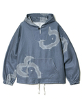 AOZORA BLUE HEAVEN(アオゾラ ブルー ヘヴン) |AOZORA ミニ裏毛メキシカンパーカ (MENS)