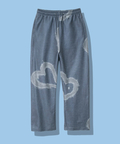 AOZORA BLUE HEAVEN(アオゾラ ブルー ヘヴン) |AOZORA ミニ裏毛ワイドスウェットパンツ (MENS)