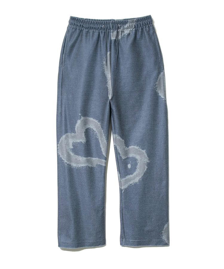 AOZORA BLUE HEAVEN(アオゾラ ブルー ヘヴン) |AOZORA ミニ裏毛ワイドスウェットパンツ (MENS)