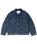 AOZORA BLUE HEAVEN(アオゾラ ブルー ヘヴン) |AOZORA コーデユロイ ケミカルブリーチトラッカーJKT (MENS)